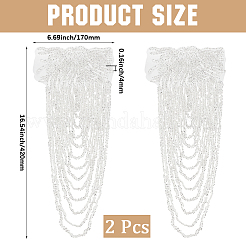 Модные полиэстеровые эполеты с кисточками&nbsp;FIND-WH20012-75A