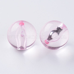 Прозрачные акриловые бусины&nbsp;MACR-S370-A20mm-702