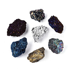 10 шт. гальванизированный образец минерального рога изобилия из природного кварцевого угля&nbsp;G-N347-15