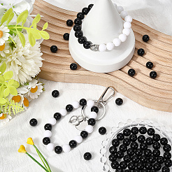 Непрозрачные акриловые бусины&nbsp;MACR-SP0001-85E