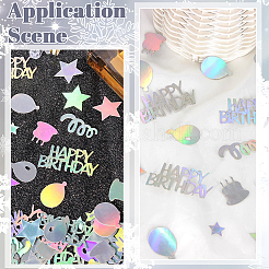 2 пакетик пластикового конфетти&nbsp;DIY-SC0031-54A