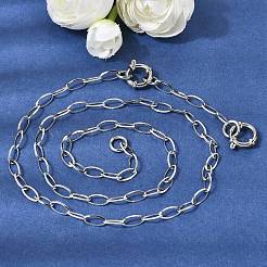 Ожерелья из нержавеющей стали 201 с овальными звеньями&nbsp;NJEW-K302-26P