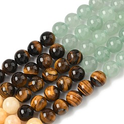 Нити бусин из натуральной красной яшмы&nbsp;X-G-NH0002-E02-8mm