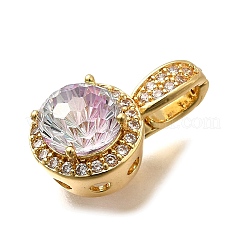 Латунные микро проложить кубического циркония подвески&nbsp;KK-F913-17G-01