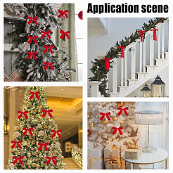 Бархатная бахромчатая лента&nbsp;OCOR-WH0082-485C