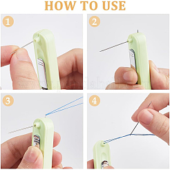 3 шт. 3-цветный АБС-пластик с нитевдевателем из нержавеющей стали&nbsp;TOOL-DC0001-27