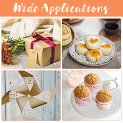 150 шт. 3 вида бумажных жиронепроницаемых оберточных салфеток&nbsp;AJEW-CN0004-31