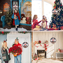 Печатные деревянные большие подвески&nbsp;WOOD-WH0115-04