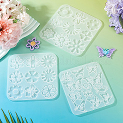 3шт 3 стиля подвески силиконовые Молды для самостоятельного изготовления&nbsp;SIMO-TA0001-14