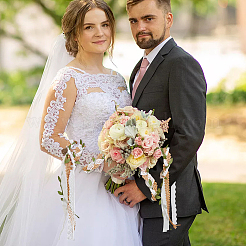 Макраме полиэстеровый шнур корсажи на запястье для свадьбы&nbsp;HJEW-OC00331