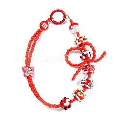 Ручная роспись акрилом с эмалевыми бусинами&nbsp;MACR-K354-37