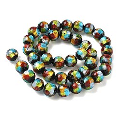 Handmade стеклянные бусины фольги&nbsp;LAMP-K039-37B