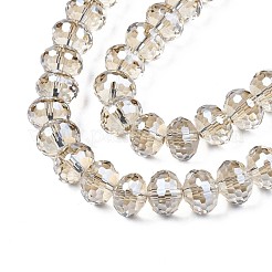 Гальванизируйте прозрачное стекло бисер нитей&nbsp;EGLA-N002-16-A02