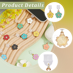 10шт пластиковые мобильные пылезащитные заглушки&nbsp;HJEW-SC00150