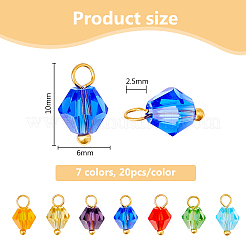 20 комплект подвесок из искусственного австрийского хрусталя&nbsp;FIND-DC0006-99