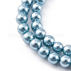 Оболочки жемчужина бисер нитей&nbsp;BSHE-K015-4mm-02