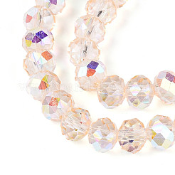 Прозрачные стеклянные бусины&nbsp;EGLA-N016-8mm-07