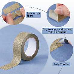 8 рулон блестящей клейкой пластиковой ленты&nbsp;DIY-CP0011-84A