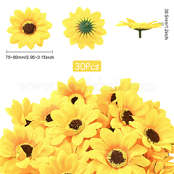 30шт тканевый искусственный подсолнух&nbsp;DIY-SP0005-97
