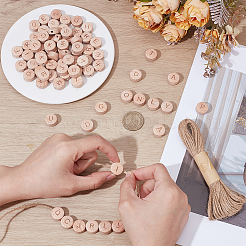 78 шт. 26 вида буковых бусин&nbsp;WOOD-UN0001-23