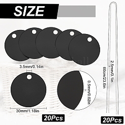 Набор для самостоятельного изготовления ожерелья с пустым штампом&nbsp;DIY-SC0020-83