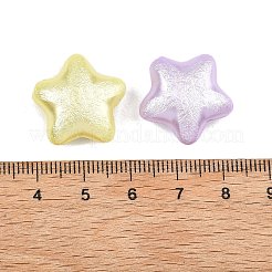 Текстурированные непрозрачные бусины из АБС-пластика&nbsp;MACR-K361-15