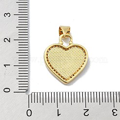 Латунные микропаве прозрачные подвески с фианитом&nbsp;KK-A221-19E-G