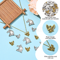 60шт 3 стиля подвески из сплава в тибетском стиле&nbsp;FIND-YW0007-26