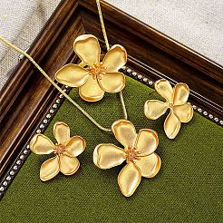 Ожерелья с подвесками из цветочного сплава&nbsp;FS-WGFCF53-01