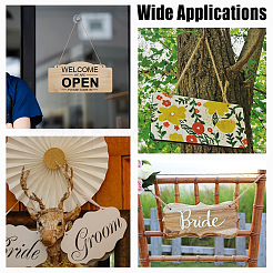 Бамбуковая дверная табличка&nbsp;AJEW-WH0270-875B