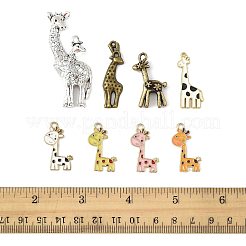 40шт 8 стиля подвески из сплава с эмалью&nbsp;ENAM-FS0003-39