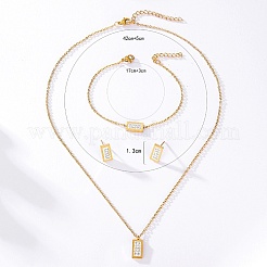 201 комплект украшений из нержавеющей стали&nbsp;IS6513