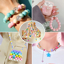 71 шт. Непрозрачные акриловые бусины&nbsp;OACR-TA0004-12