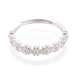 925 регулируемое кольцо из стерлингового серебра для женщин&nbsp;STER-N016-146S