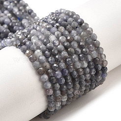 Натуральный танзанит бисер пряди&nbsp;LS-G-S387-A01-3mm