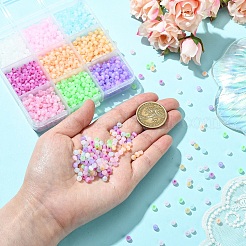 135 г 9-х цветных стеклянных бусин&nbsp;SEED-YW0002-91