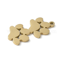 Подвески из нержавеющей стали 304&nbsp;LS-STAS-E501-01G-02