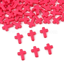 200 шт. Непрозрачные акриловые бусины&nbsp;SACR-FS0001-39E