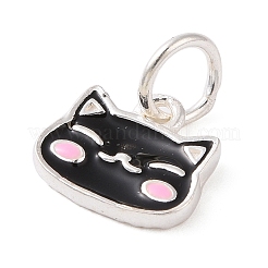 925 подвеска из стерлингового серебра в форме кошки&nbsp;LS-STER-F056-03S-02