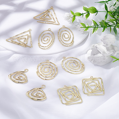 Подвески из сплава 10 шт.&nbsp;FIND-LP0005-13-1