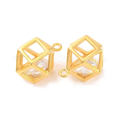 Латунь подвески&nbsp;KK-U024-10D-G-1