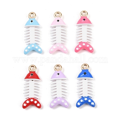 Подвески из эмали и сплава&nbsp;ENAM-A012-17A-G-1