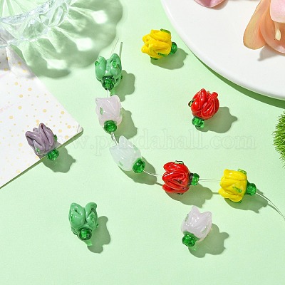 Бусины лэмпворк &nbsp;LAMP-CJ0002-04-1