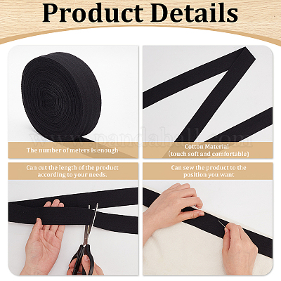 Хлопок лента&nbsp;OCOR-WH0085-52A-1