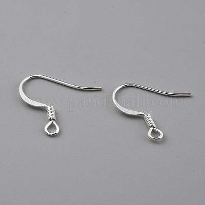 Латунные крючки для сережек X-KK-O131-08S-1