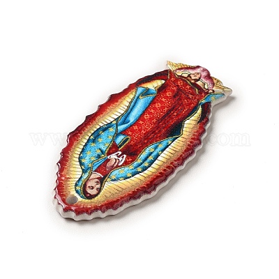 Двухсторонние подвески из акрила с принтом X-MACR-K330-18-1