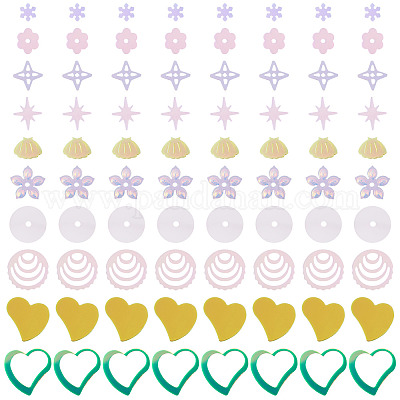 100 г пластиковых пайеток&nbsp;PVC-TA0001-04E-1