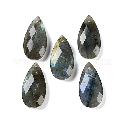 Природные подвески лабрадорита&nbsp;G-C140-05J-1