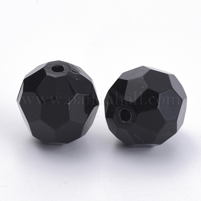 Непрозрачные акриловые бусины&nbsp;SACR-S300-05B-02-1