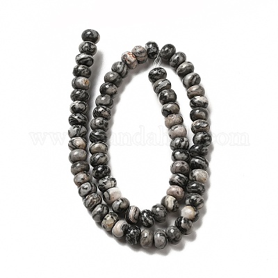 Натуральная карта каменные бусы пряди G-D481-18-1